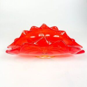 Viking Epic Persimmon Double Crimped Low Bowl